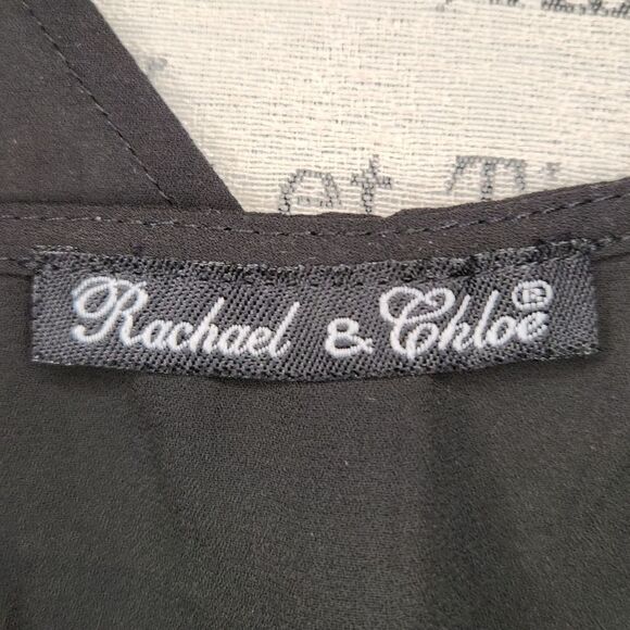 Rachael & Chloe Black Sleeveless Blouse - Picture 8 of 9